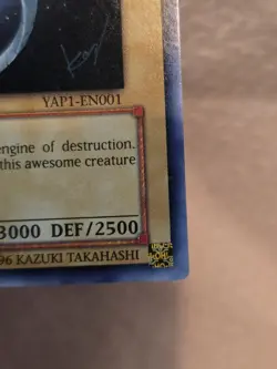 Yu-Gi-Oh! Blue-Eyes White Dragon YAP1-EN001 LP - Image 4