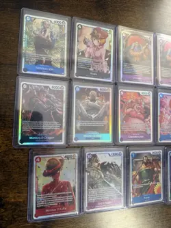 One Piece TCG English SR Lot Of 16 All Never Played. - Image 2