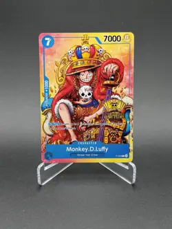 Monkey.D.Luffy (2nd Anniversary Stamped Promo) P-043 One Piece Promotion... - Image 1