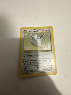 Pokemon TCG Wigglytuff Base Set 2 19/130 Holo Unlimited Holo Rare - Image 1