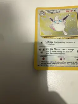 Pokemon TCG Wigglytuff Base Set 2 19/130 Holo Unlimited Holo Rare - Image 5