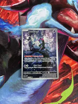 Pokemon Munkidori TCG Holo Card 072/064 Shrouded Fable Illustration Rare NM/M - Image 1