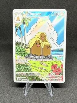 Alolan Dugtrio 208/191 - Surging Sparks Illustration Rare Pokemon TCG - Image 1