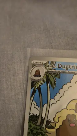 Pokemon Card Alolan Dugtrio 208/191 Illustration Rare Surging Sparks - Image 2