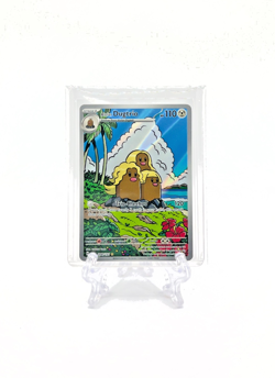 ALOLAN DUGTRIO 2024 Pokemon TCG SV08 Surging Sparks #208/191 ILLUSTRATION RARE - Image 3