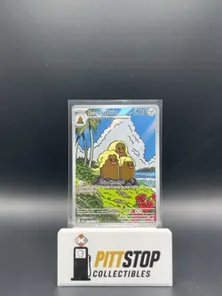 Pokemon TCG Alolan Dugtrio Card 208/191 Surging Sparks Illustration Rare Mint - Image 1