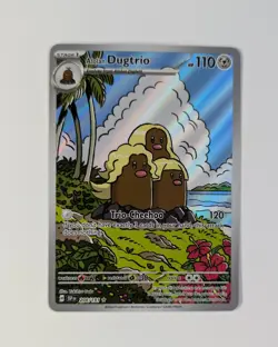 Alolan Dugtrio Illustration Rare 208/191 Surging Sparks - Pokemon TCG - Image 1