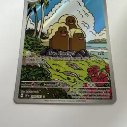 Pokemon TCG Alolan Dugtrio 208/191 Surging Sparks Full Art Illustration Rare NM - Image 2