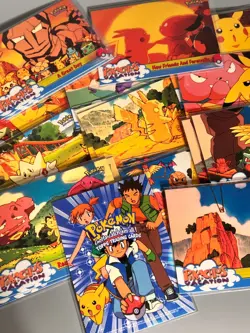 Pokemon - TOPPS Pikachu's Vacation Cards 1st or 2nd Print MINT (pick your card) - Image 1