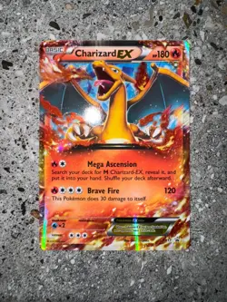 Pokemon TCG Cards Charizard EX XY17 Black Star Promo Holo NM (Standard Size) - Image 3
