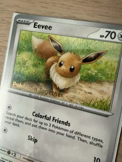 Pokemon Together Eevee Promo Pokepost Card mint 133/165 - Image 2