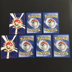 Gastly Haunter Gengar Pokemon Card Set - 7x Vintage Pokemon card Bundle - MP-NM - Image 4