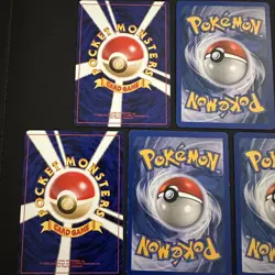Gastly Haunter Gengar Pokemon Card Set - 7x Vintage Pokemon card Bundle - MP-NM - Image 5