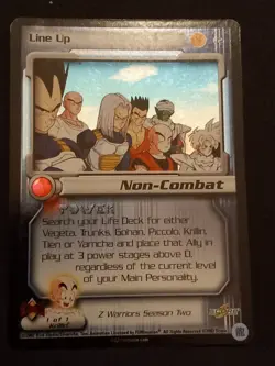 Dragonball Z Dbz Dbgt Ccg Score Line Up Rare Promo Card - Image 1