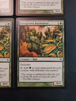 4X Overgrown Battlement Rise of the Eldrazi NM Magic The Gathering MTG 4 X4 - Image 4
