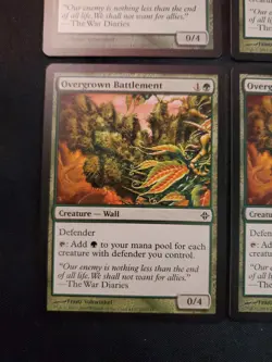 4X Overgrown Battlement Rise of the Eldrazi NM Magic The Gathering MTG 4 X4 - Image 5