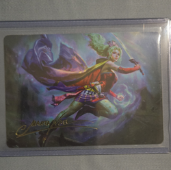 MTG Final Fantasy Signature Terra Herald of Hope Art Card 20/53 Marta Nael - Image 1
