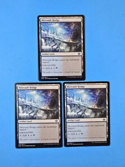 3x Mistvault Bridge Modern Horizons 2 MH2 2021 Mtg Artifact Land Mana Card 249 - Image 1