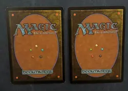 MTG 2X CHINESE MERCADIAN MASQUES LAND GRANT MAGIC THE GATHERING GREEN COMMON - Image 2