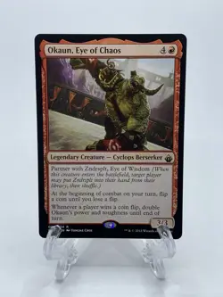 Okaun, Eye of Chaos - Battlebond - MTG - Rare -Magic the Gathering - Image 1