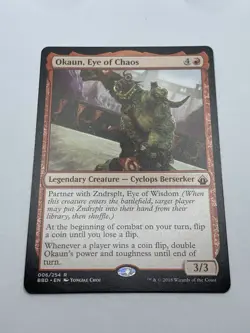 Okaun, Eye of Chaos - Battlebond - MTG - Rare -Magic the Gathering - Image 2