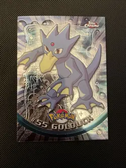 2000 Topps Chrome Pokemon: Golduck #55 - NM - Image 2
