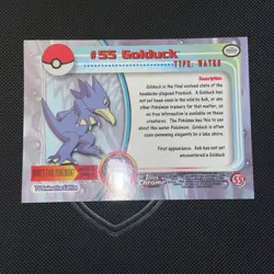 2000 Topps Chrome Pokemon: Golduck #55 - NM - Image 4