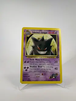 Pokemon TCG Sabrina's Gengar Gym Challenge Rare 29/132 90 HP Stage 2 Wizards - Image 1