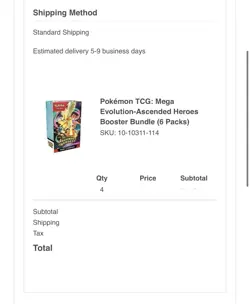 PRESALE!! x4 Pokemon Ascended Heroes Booster Bundles - Image 2