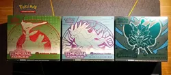 3* Pokemon Center Elite Trainer Box Twilight Masquerade & 2* Temporal Forces - Image 1