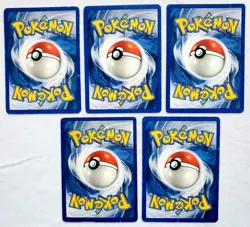 5x SHADOWLESS BASE SET LOT! Pokemon Charmeleon Starmie More Rare WOTC 1999 - Image 2