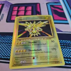 Zapdos 42/108 Reverse Holo XY Evolutions Pokemon Card - Image 4