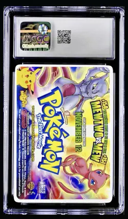 Pokemon The First Movie 1999 Pikachu & Ash Lenticular #4 Nintendo VHS CGC 9 MINT - Image 2