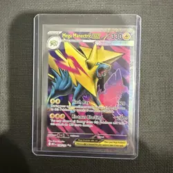 Pokemon Mega Manectric EX Ultra Rare Full Art Holo Me01 158/132 330 HP - Image 1