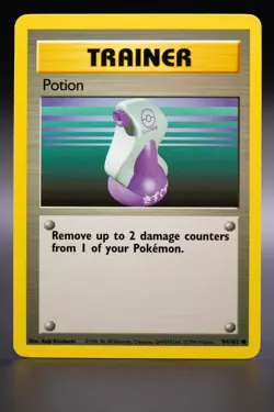 Pokemon - Trainer Potion - 94/102 - Base Set COMMON Near Mint WOTC - Image 1