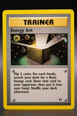 Pokemon - Energy Ark - 75/75 - Neo Discovery COMMON Near Mint WOTC - Image 1