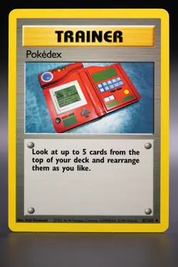 Pokemon - Trainer Pokedex - 87/102 - Base Set UNCOMMON Near Mint WOTC - Image 1