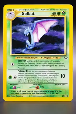 Pokemon - Golbat - 29/64 - Neo Revelation UNCOMMON Near Mint WOTC - Image 1