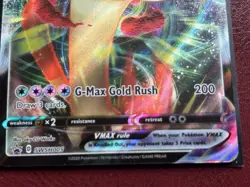 Pokemon Meowth VMAX Gigantamax Holo SWSH005 Promo Card English - Image 4