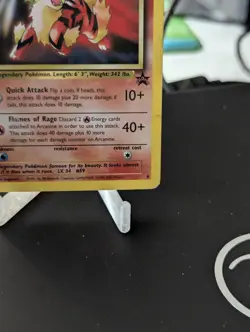 Arcanine 6 Black Star Promo Pokemon mP - Image 3