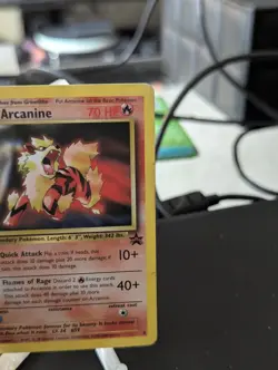 Arcanine 6 Black Star Promo Pokemon mP - Image 4