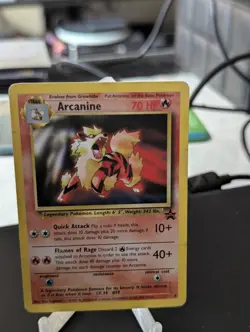 Arcanine 6 Black Star Promo Pokemon mP - Image 5