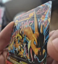 M Charizard EX Mega 107/106 HP220 Pokemon Card 2014 (HEAVILY PLAYED) - Image 3