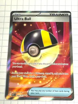 Ultra Ball 264/217 ASC ME: Ascended Heroes Pokemon Holofoil NM Mint - Image 1