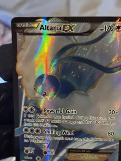 Pokemon Altaria EX Full Art Ultra Rare Holo Fates Collide 123/124 HP 170 - Image 1