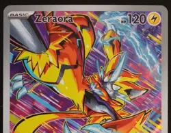 Zeraora 151/142 - Stellar Crown Illustration Rare - Pokemon TCG NM - Image 2