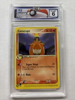 2003 Pokemon Camerupt #24 HGC 6 (sb1) - Image 1