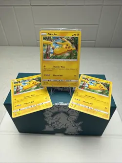 3 Pokemon Cards Pikachu SM04 Sun & Moon Promo (Target Exclusive) One Sealed - Image 1