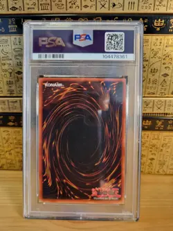 Yugioh Dark Magician SDY-006 Starter Deck: Yugi Ultra Rare Holo PSA 8 - Image 2