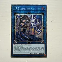 RA05-EN105 I:P Masquerena Variant Art Starlight Rare 1st Ed YuGiOh - Image 1